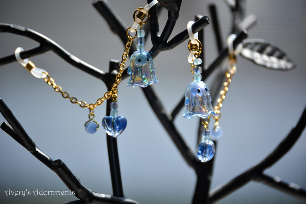 Blue Ghost Dangles